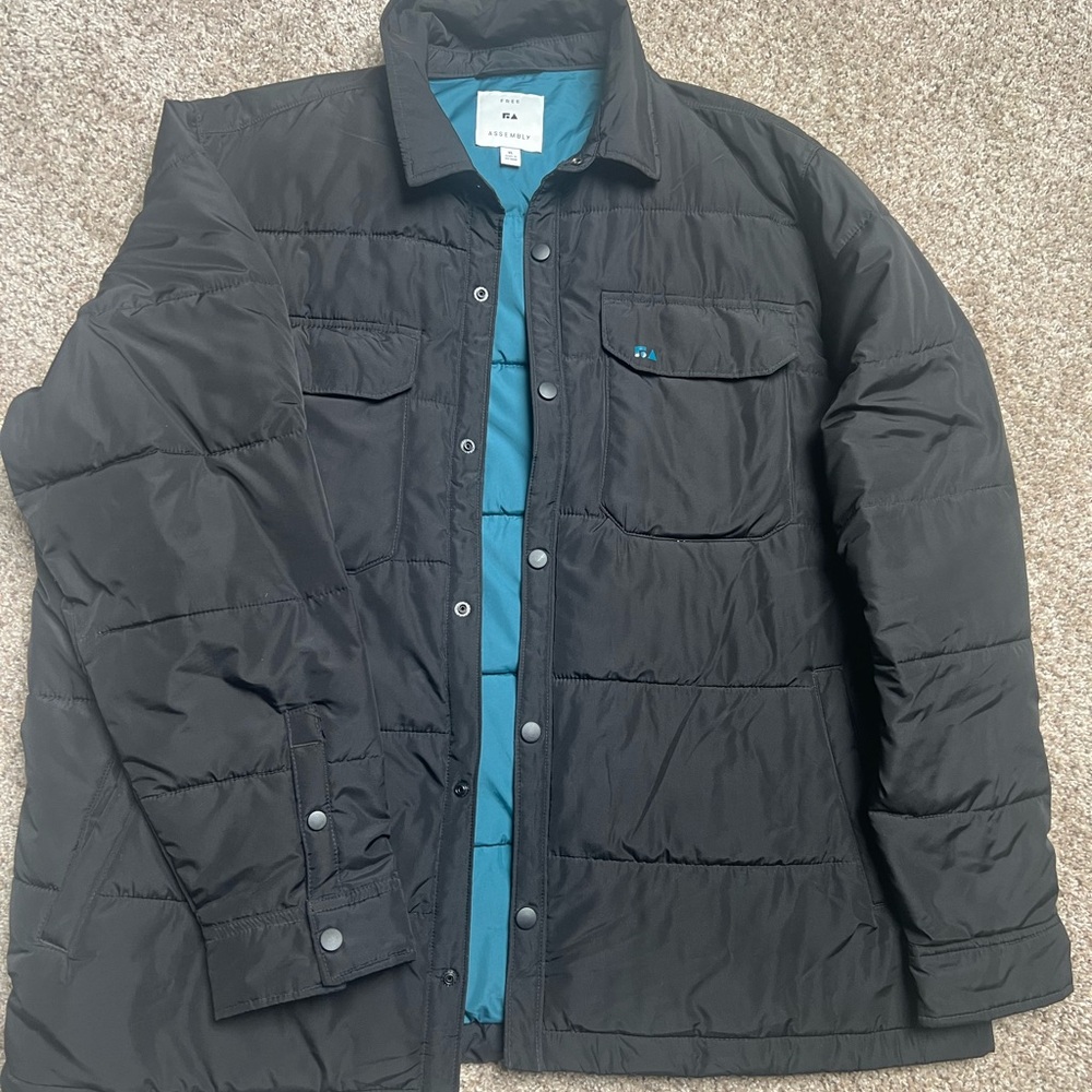 Free Assembly Mens Packable Jacket XL
